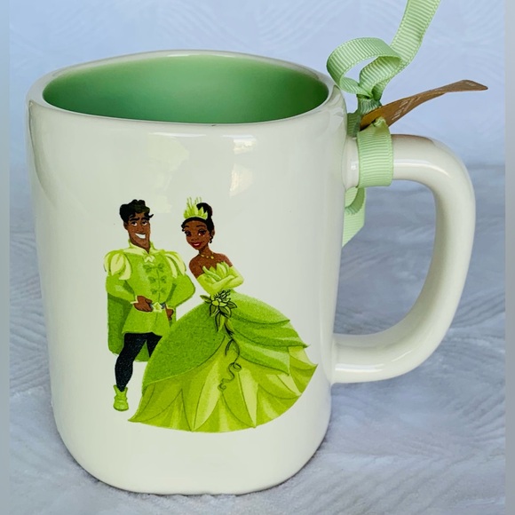 Rae Dunn Princess And The Frog Just One Kiss Tiana mug - Picture 1 of 4